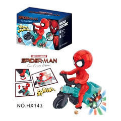 Spider-Man Electric Tricycle with Lights & Music - Red | HX143