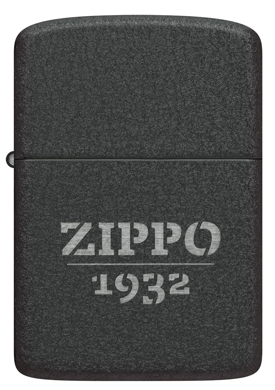 Zippo 1941 Replica Black Crackle Windproof Lighter | 46567