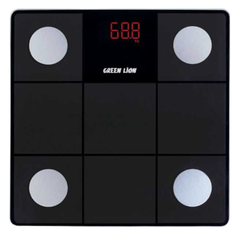Green Lion Smart Body Scale Simple & Fashionable Pattern | GNSFSCLEBK