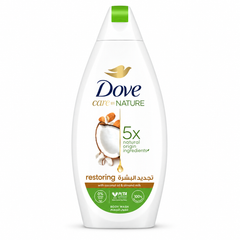 Dove Care By Nature Restoring Body Wash Coconut 500ml | 284125