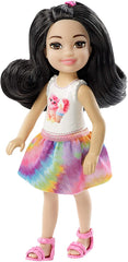 Barbie Club Chelsea Doll Brunette with Kitty Top | FXG77