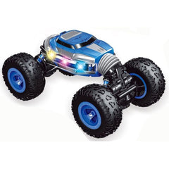 Double-Sided 4WD RC Stunt Car – Blue | DH666-67