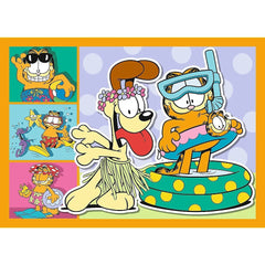 Trefl 4‑in‑1 “Garfield Loves Lasagna” Puzzle | 34673