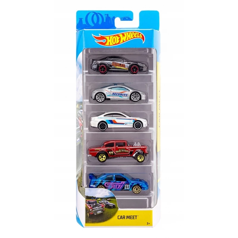 Hot Wheels 5-Car Pack Car Meet