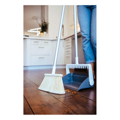 Full Circle Tag Team, Easy-Empty Compact Standing Broom and Dustpan Sweep Set | FC18609W