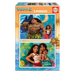 Educa Disney Vaiana 2 - 2 Puzzles 48 pcs | 20102