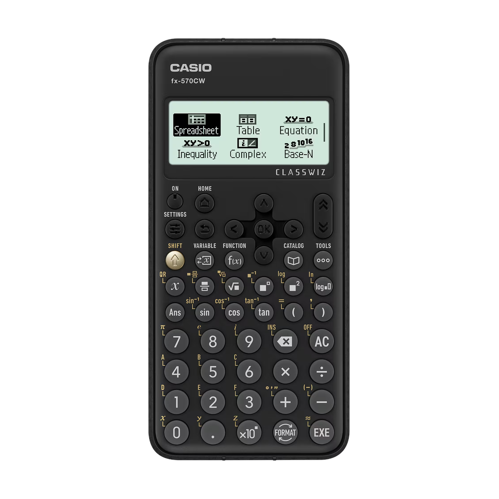 Casio FX-570CW Scientific Calculator - ClassWiz Series | FX-570CW-W-DT