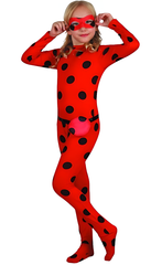 Ladybug Costume (Eye Mask, Jumpsuit, Pack) - Medium Size | 091274