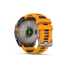 Garmin fenix 8 51mm - AMOLED Smartwatch - Titanium Spark Orange Band | 010-02905-10