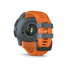 Garmin Instinct 3 50mm Solar Smartwatch - Black with Orange Band | 010-02935-01