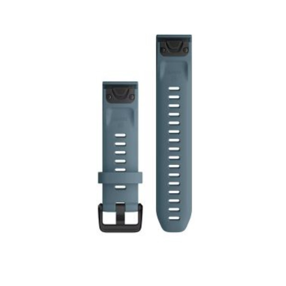 Garmin QuickFit Silicone Band for Fenix 6S- Lakeside Blue  - 20 mm | 010-12867-00X