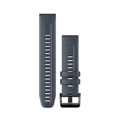 Garmin 22 Watch Bands - Granite Blue Silicone | 010-13111-05