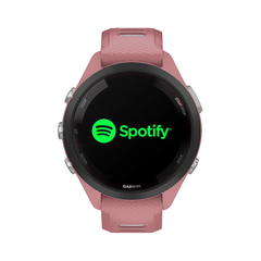 Garmin Forerunner 265S Smart Watch - Black Bezel with Light Pink Case and Light Pink/Powder Grey Silicone Band | 010-02810-15