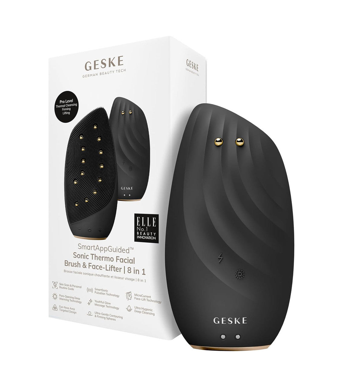 Geske Sonic Thermo 8-in-1 Facial Brush & Face-Lifter | GESGK000006GY01