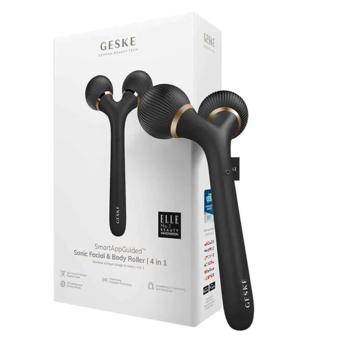 Geske Sonic 4 in 1 Facial & Body Roller - Gray | GESGK000041GY01