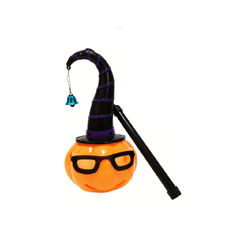 Halloween Pumpkin Lantern with Witch Hat & Bell | AL2632