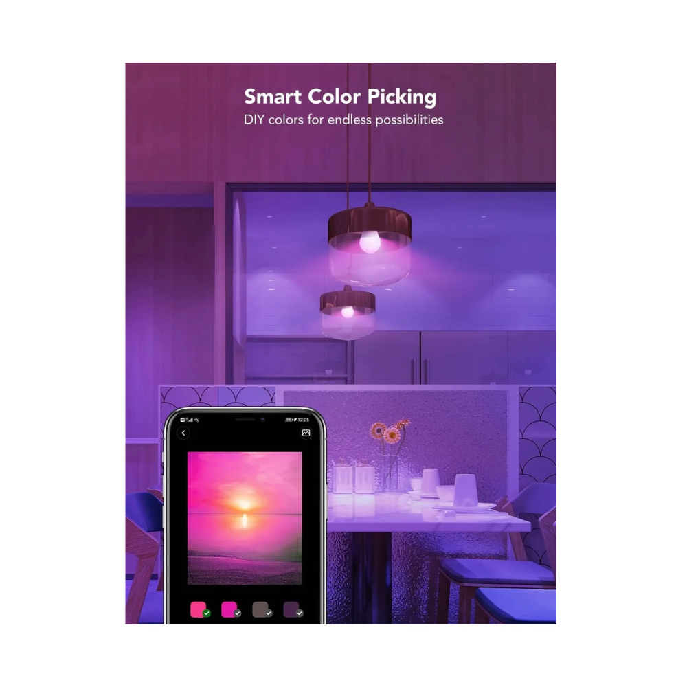 Govee Smart LED Bulb 800lm 2 Pack