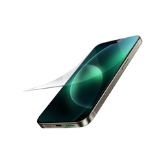 Green Lion 9H Steve Privacy Screen Protector for iPhone 16 Pro - Black Edge/Clear | GN9HSGL16PCL