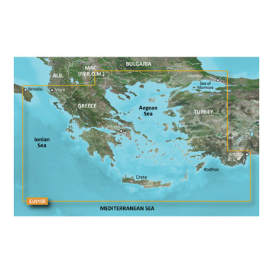 Garmin Aegean Sea and Sea of Marmara Charts | 010-C0773-00