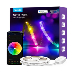 Govee RGBIC Basic Wi-Fi + Bluetooth LED Strip Lights | H618