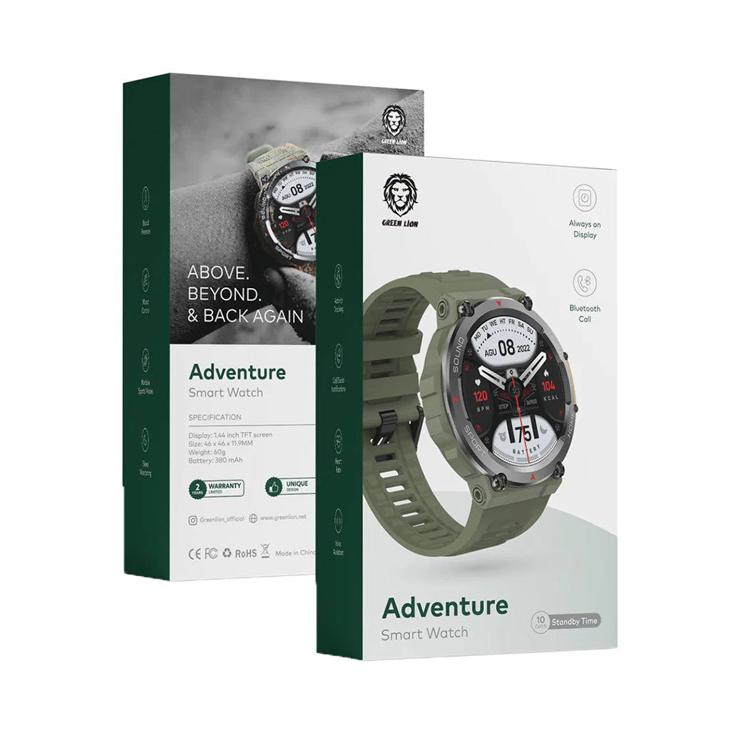 Green Lion Smart Watch GNADSW ,Green| GNADSWGN