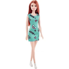 Barbie Entry Doll with Blue / Green Dress | W3941