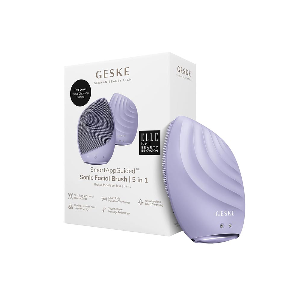 Geske Sonic  5-in-1 Facial Brush - Purple | GESGK000010PL01