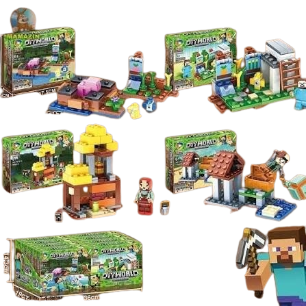 DIY World Mini Building Block Assortment | GT-112