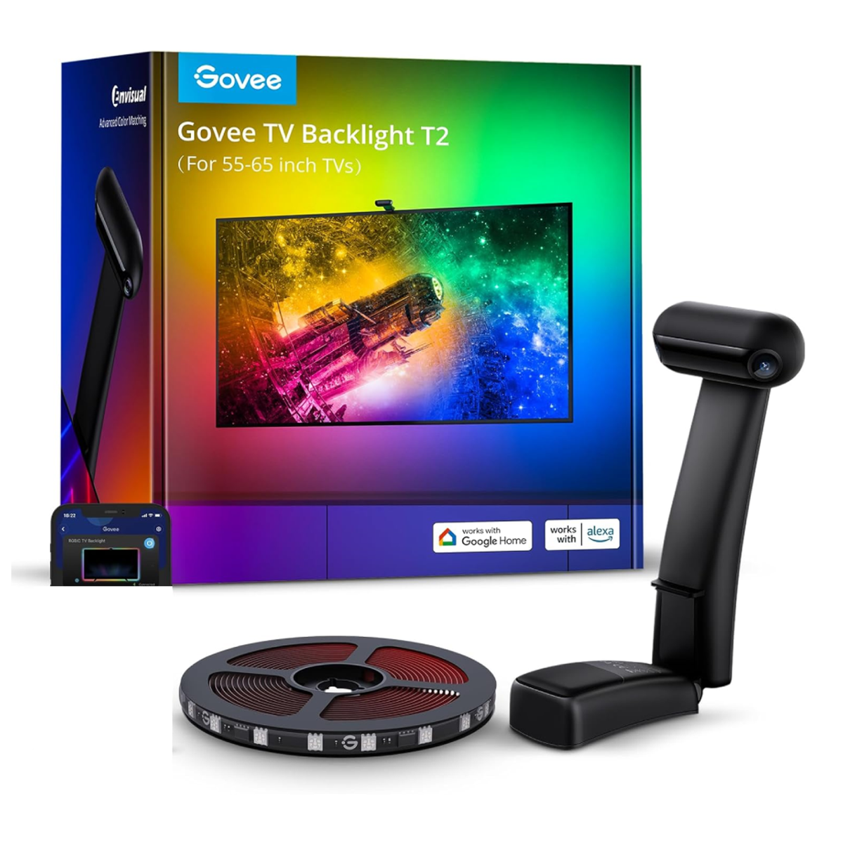 Govee Backlight T2 TV Light Strips | H605C