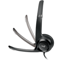 Logitech H390 USB Stereo Headset with Noise-Cancelling Microphone for PC & Laptop