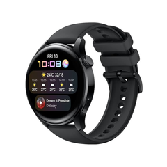 HUAWEI WATCH 3 BLACK FLUOROELASTOMER STRAP l