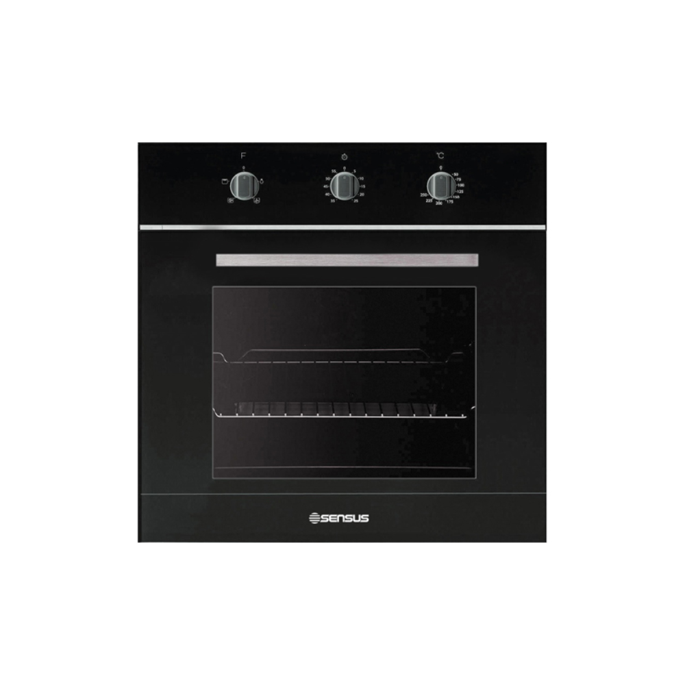 Sensus 60cm Gas Oven - Black | TEGG60GB