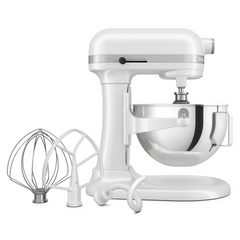 KitchenAid 5.2L Bowl-Lift Stand Mixer - White | 5KSM55SXEWH