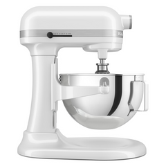 KitchenAid 5.2L Bowl-Lift Stand Mixer - White | 5KSM55SXEWH