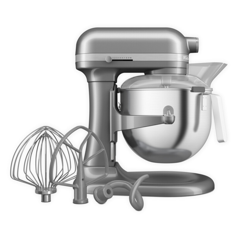 KitchenAid Heavy Duty 6.6 L Lifting Bowl Stand Mixer – Contour Silver | 5KSM70JPXECU