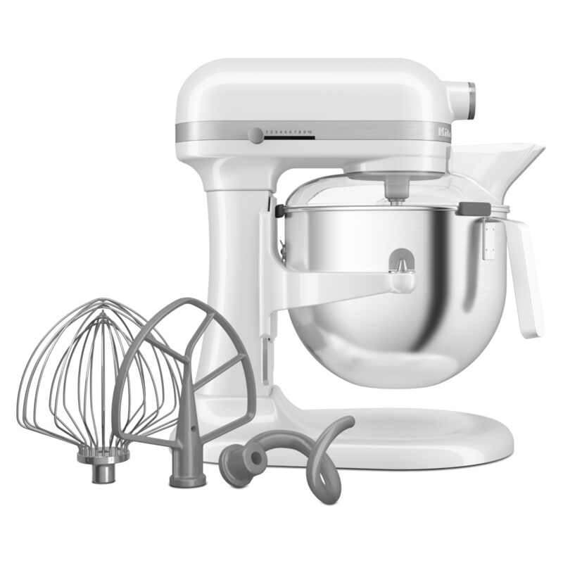 Kitchenaid Heavy Duty 6.6 L Lifting Bowl Stand Mixer White | 5KSM70JPXEWH