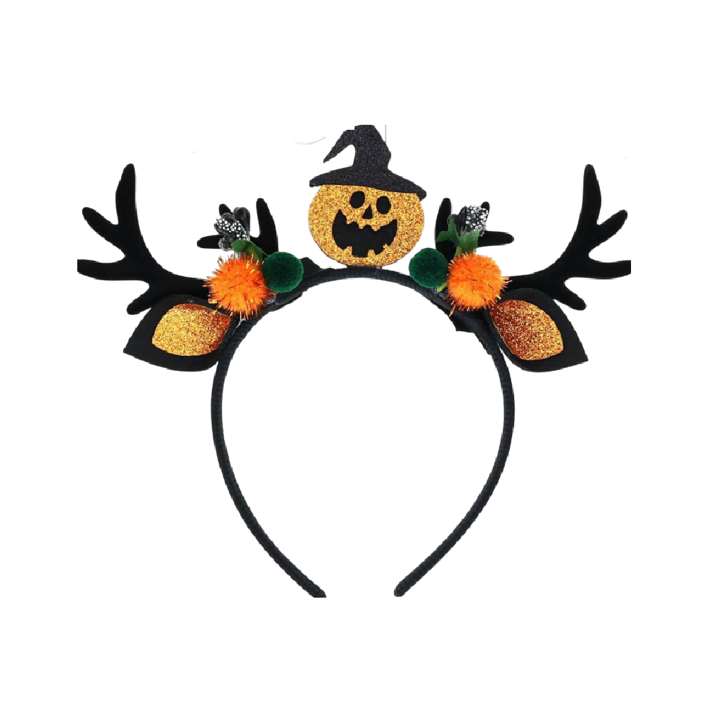 Halloween Witch Pumpkin Hair Headband | AL2621