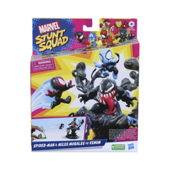 Hasbro Marvel Stunt Squad Action Figures - Morales vs Venom | F7814