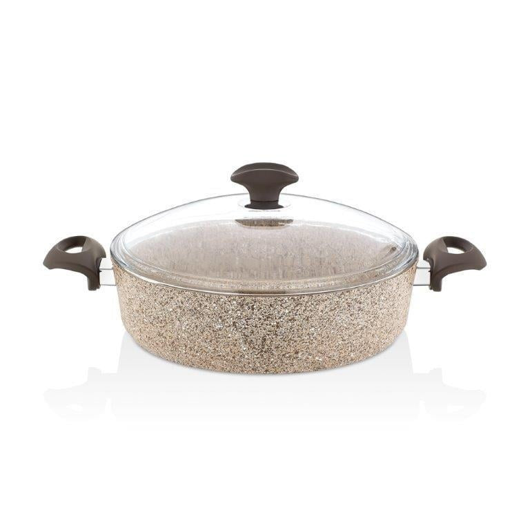 Falez Creamy Premium Shallow Casserole 26*7 | HUR-A-15177