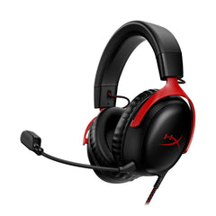 HyperX Cloud III Wired Gaming Headset - Black/Red | 727A9AA