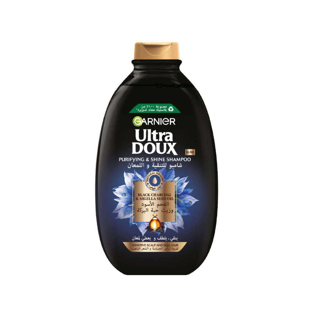 Garnier Ultra Doux Black Charcoal Shampoo