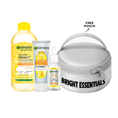 Garnier Vitamin C Upgraded Routine Bundle + Free Pouch At 15% Off
