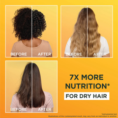 Garnier Ultra Doux Vegan Hair Food Banana And Shea Butter Nourishing Conditioner For Dry Hair - 350ml