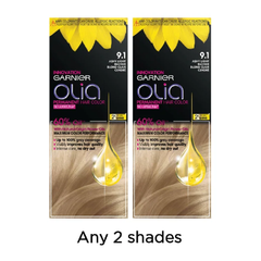 Garnier Olia Ammonia Free Permanent Hair Coloration Bundle At 15% Off