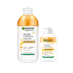 Garnier Micellar Water Oil-Infused Mini & Maxi Bundle At 15% Off