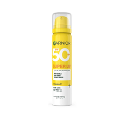 Garnier Super UV Invisible Air Mist Face & Body Sunscreen With SPF 50+ For All Skin Types - 75ml