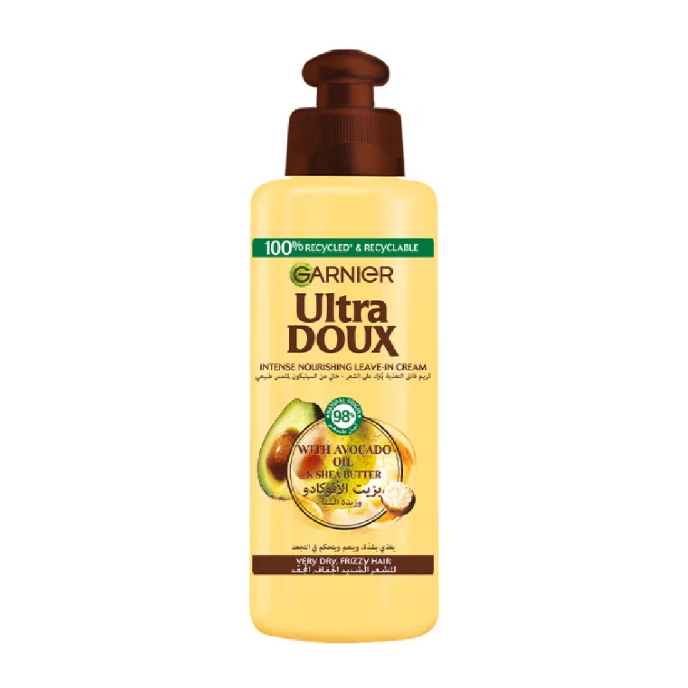 Garnier Ultra Doux Intense Nutrition Cream Avocado Oil & Shea Butter - 200ml