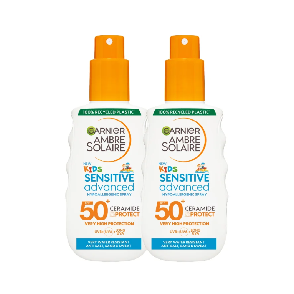 Garnier Ambre Solaire SPF 50+ Sunscreen For Kids Duo Bundle At 20% Off