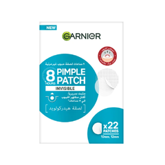 Garnier Skin Active Fast Clear Invisible Pimple Patch 8 Hours Hydrocolloid (22 Patches)