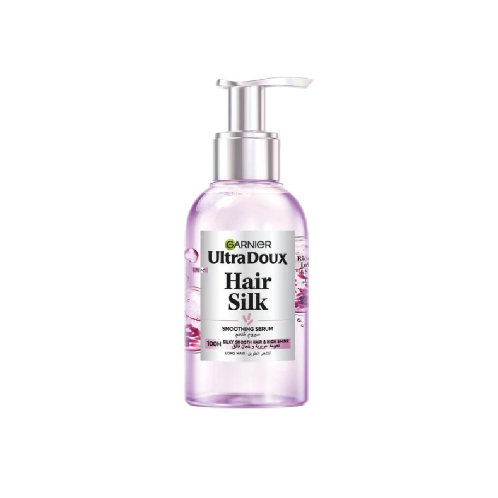 Garnier Ultra Doux Rice Water Hair Silk Smoothing Serum For Long Hair And High Shine
